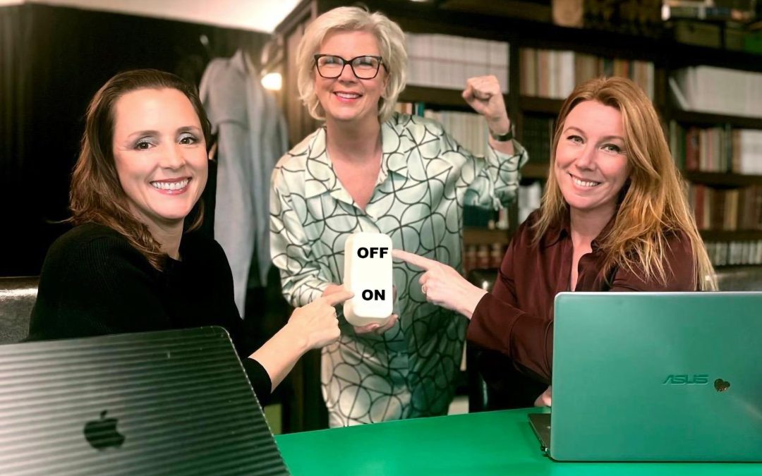 Peggy Blaauw, Tonny Heijmen en Audrey Jeurissen (vlnr)